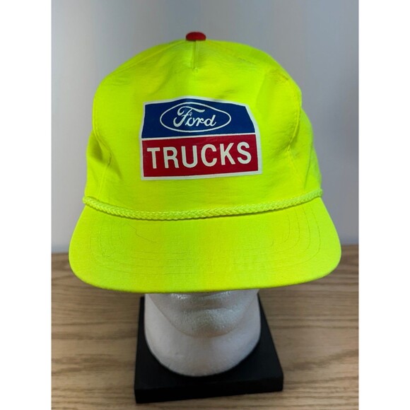 Other - Vintage Ford Trucks Neon Rope Snapback Trucker‎ Hat